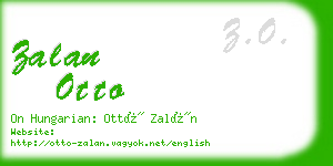 zalan otto business card